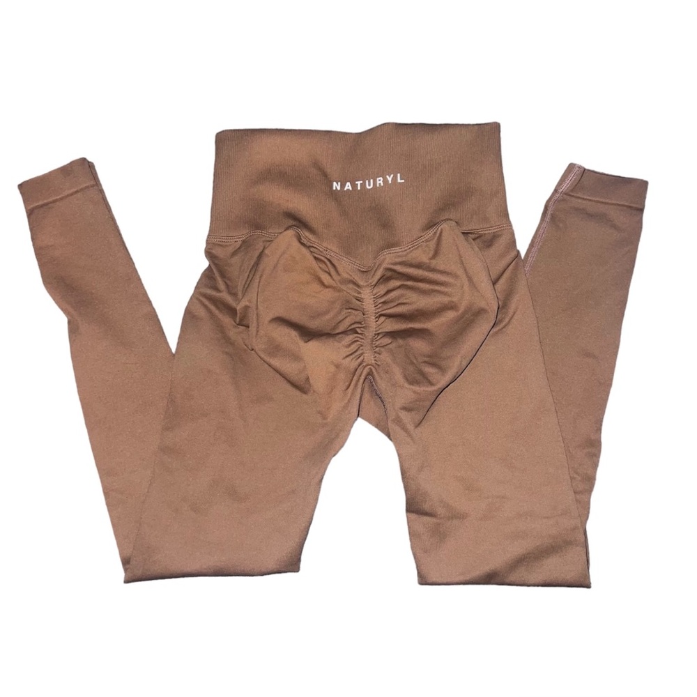 Natural By Niykee Scrunch Butt Leggings